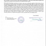 Letter To PRESIDENT OF INDIA for INTERLINKING OF RIVERS - Page 3