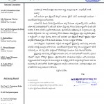 Letter to Telangana CM
