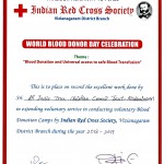 VIZIANAGARAM BLOOD DONATION CAMP AWARD 2018 FINAL